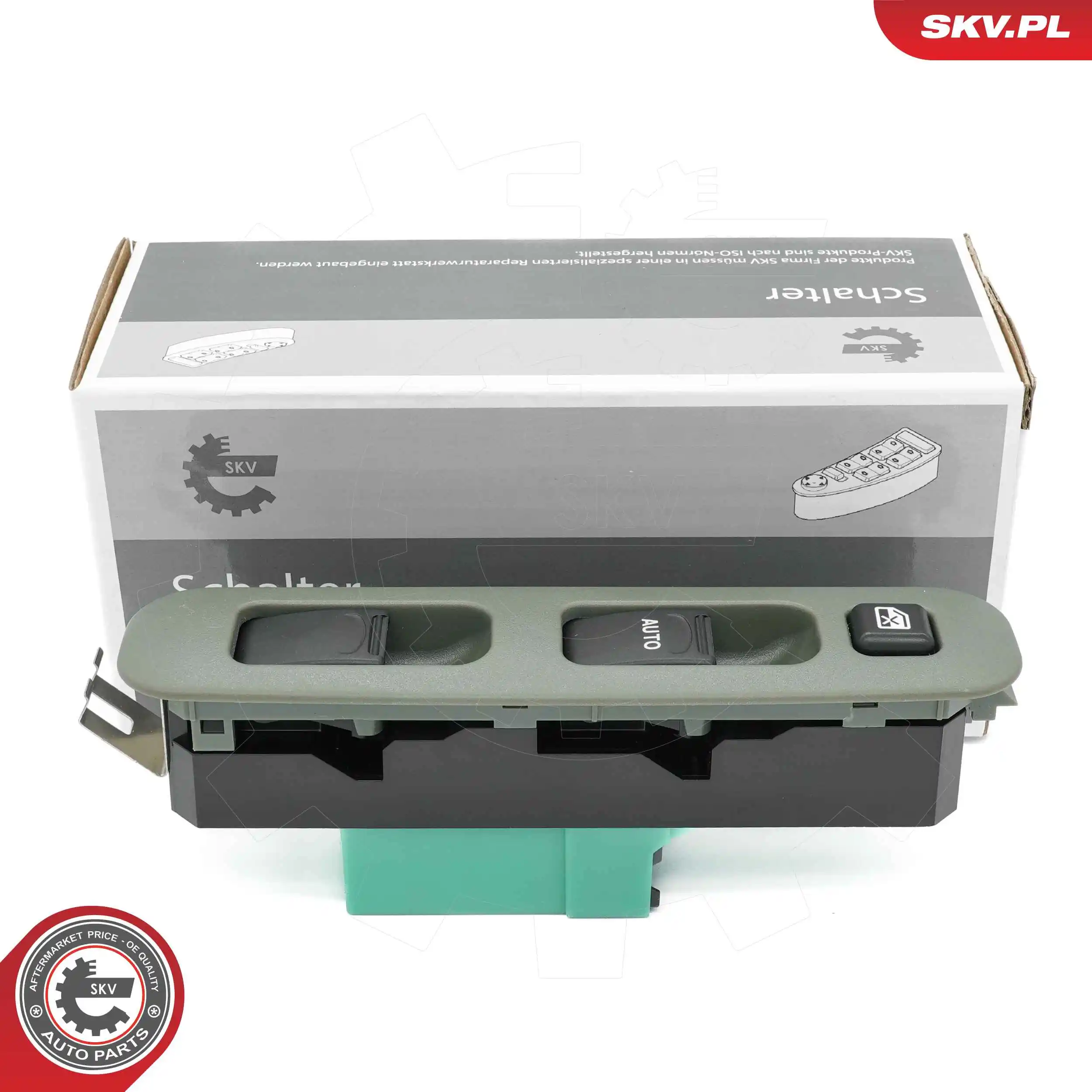 Switch, window regulator